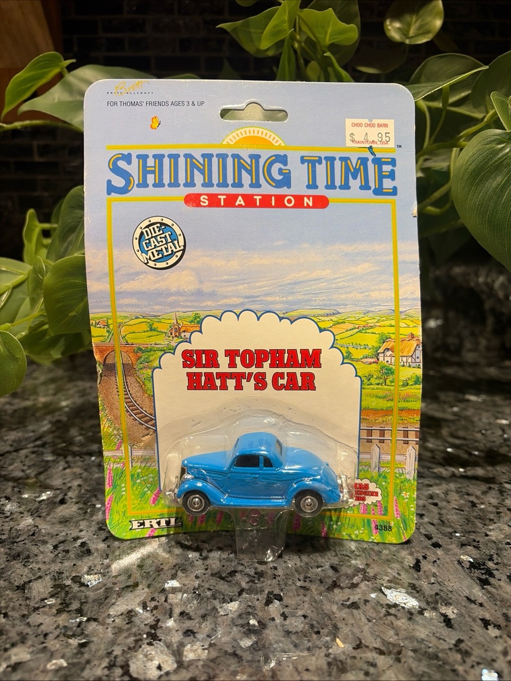 Ertl Shining Time Station Sir Topham Hatt's Car 4388 Die-cast Thomas Tank Engine